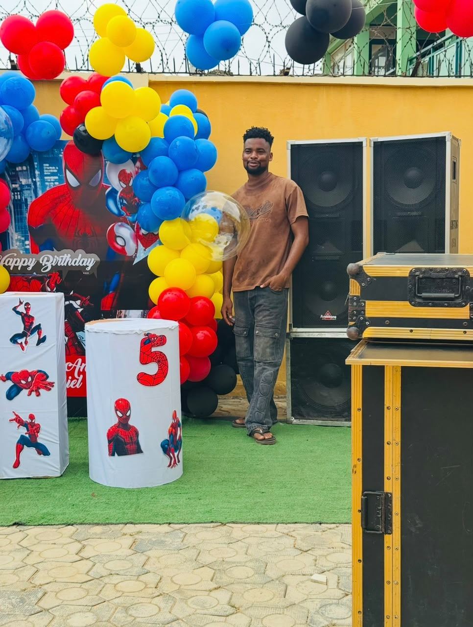 FUNTREND set up for a children's birthday party